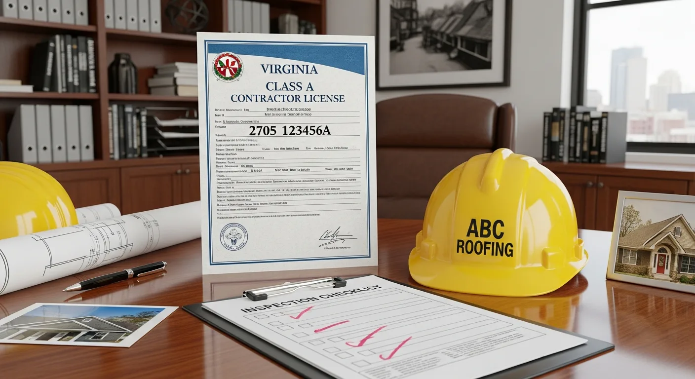 Licensed roofing contractor in Manassas VA — Old Town historic district and independent city permits