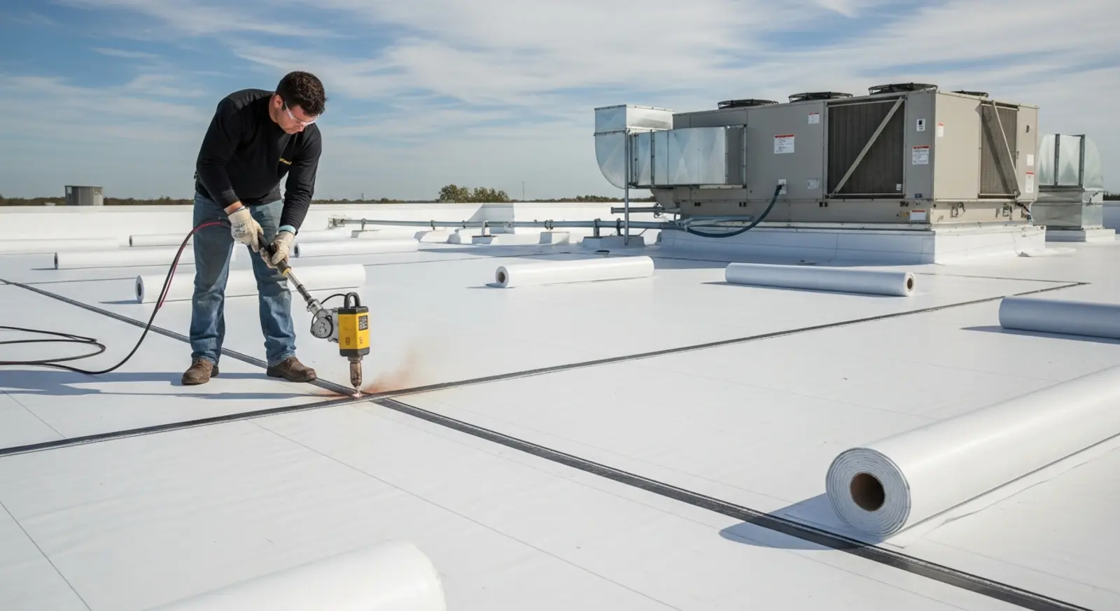 flat roof cost Northern Virginia